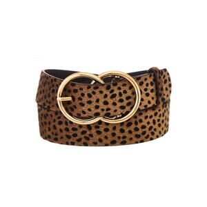 Double Ring Belt- Spotted